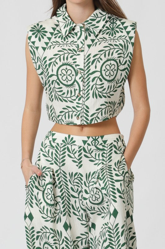 Emerald Escape Two-Piece Set
