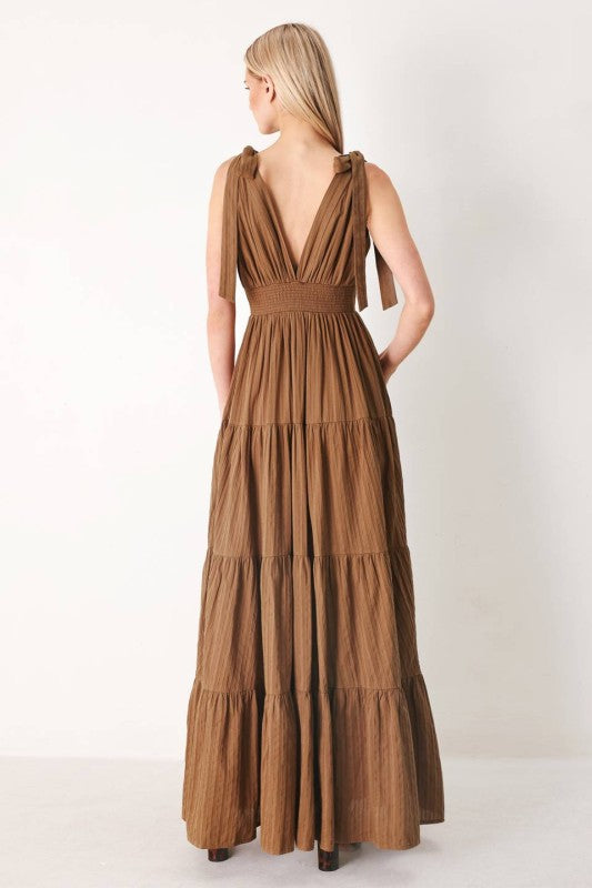 Mocha Grace Maxi Dress