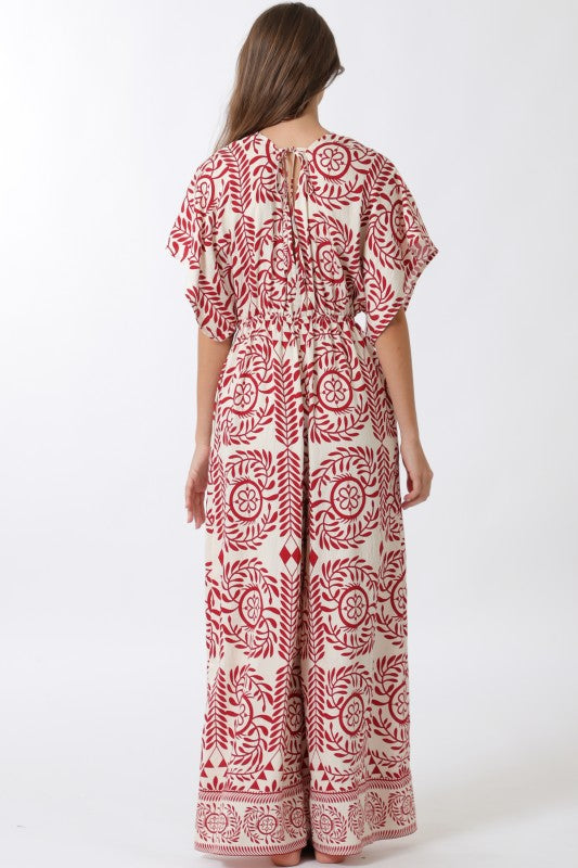 Bohemian Vine Jumpsuit