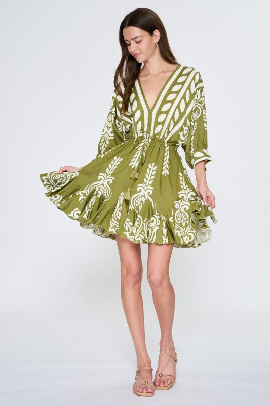 Green Garden Dress