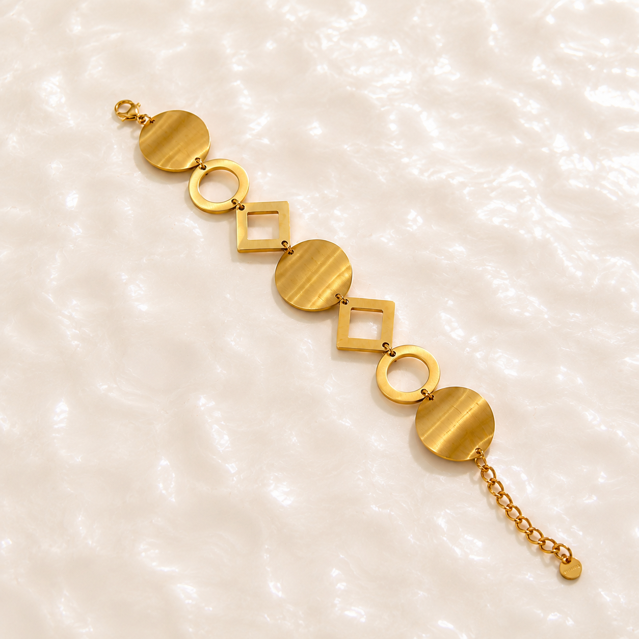 Gold Geometric Bracelet