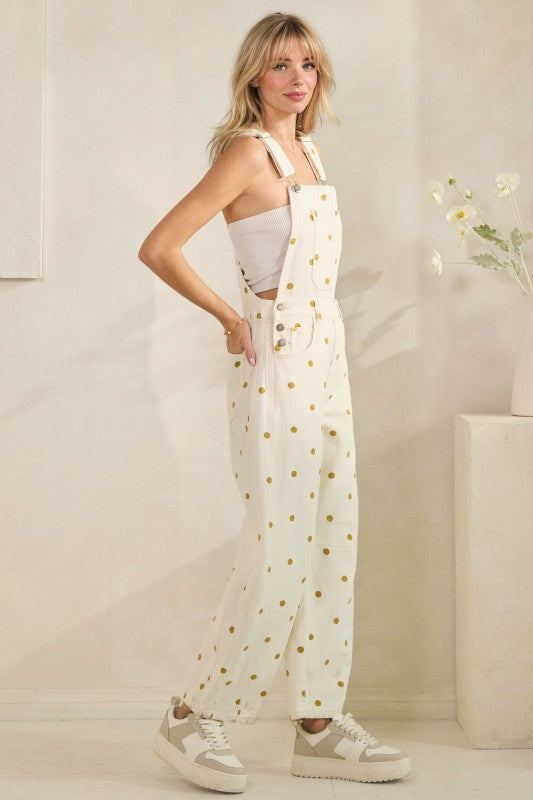 Polka Dot Overall