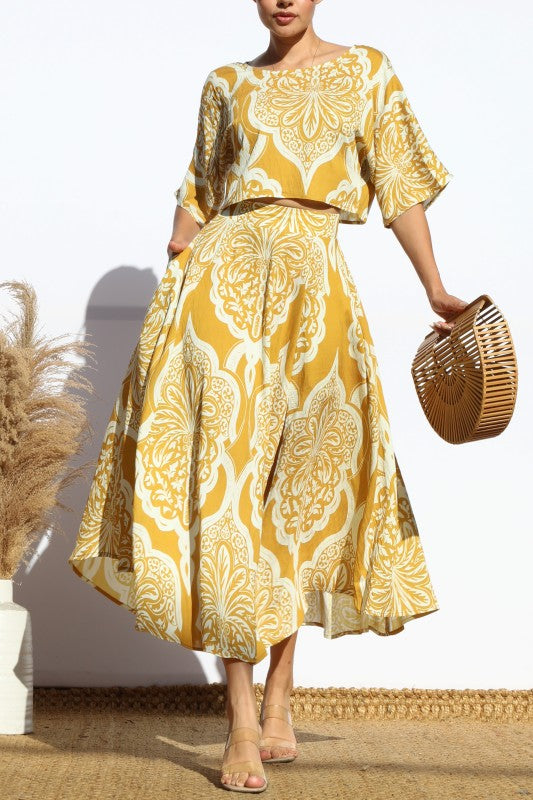 Honey Glow Midi Set