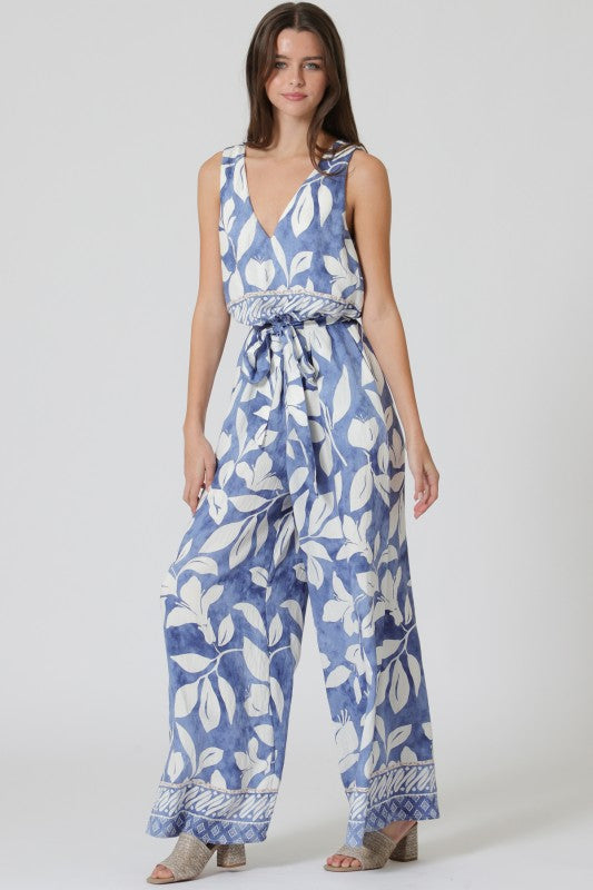Ocean Bloom Jumpsuit