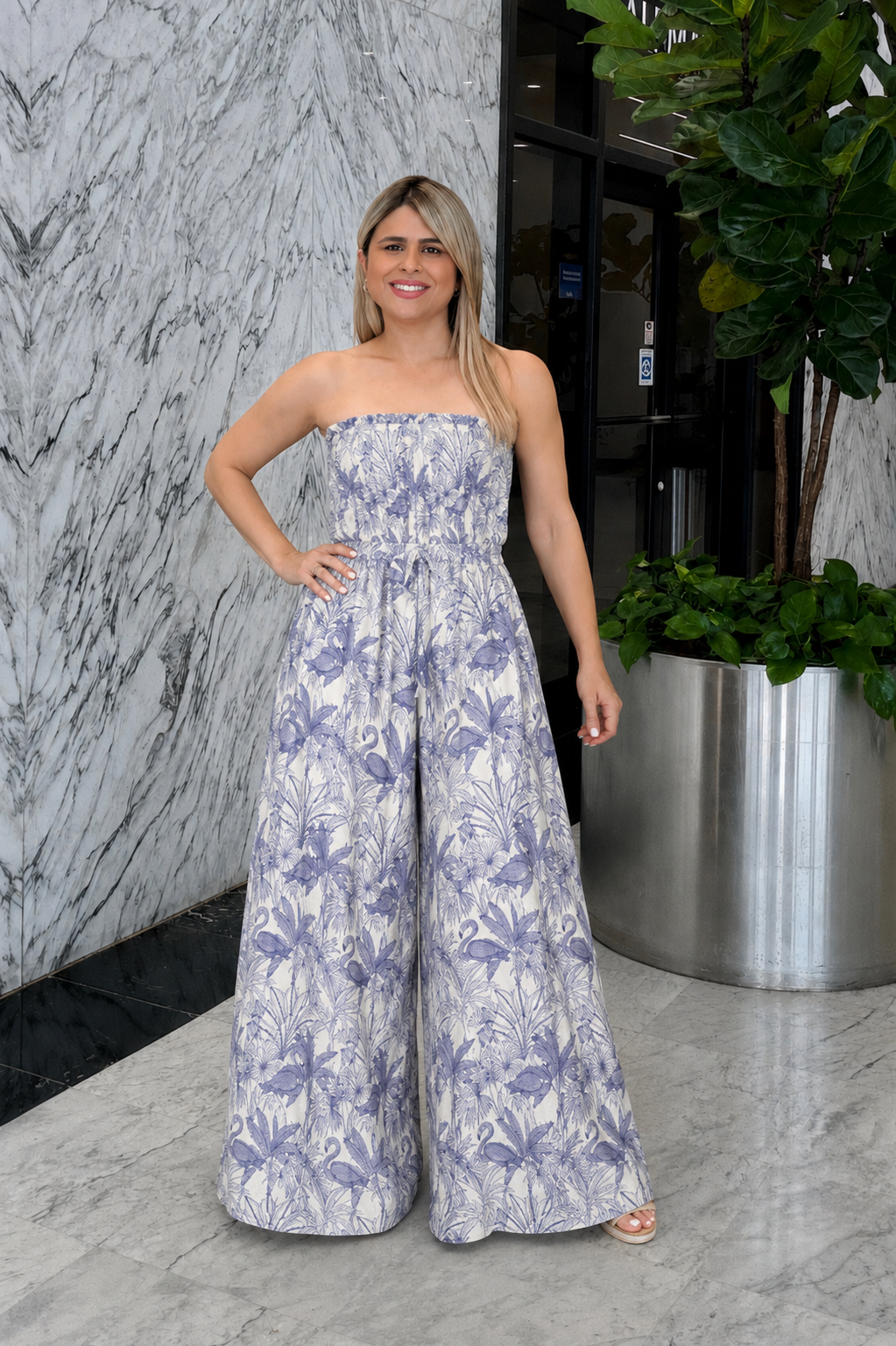 Azure Paradise Jumpsuit,