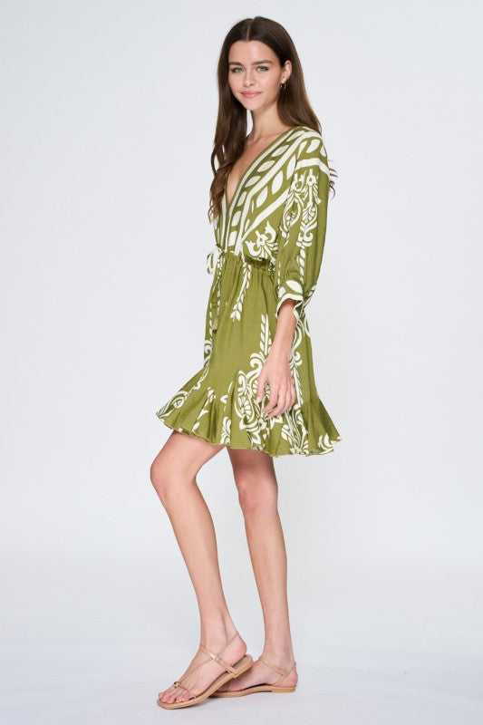 Green Garden Dress