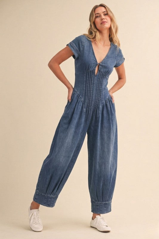 Sofia Denim Jumpsuit
