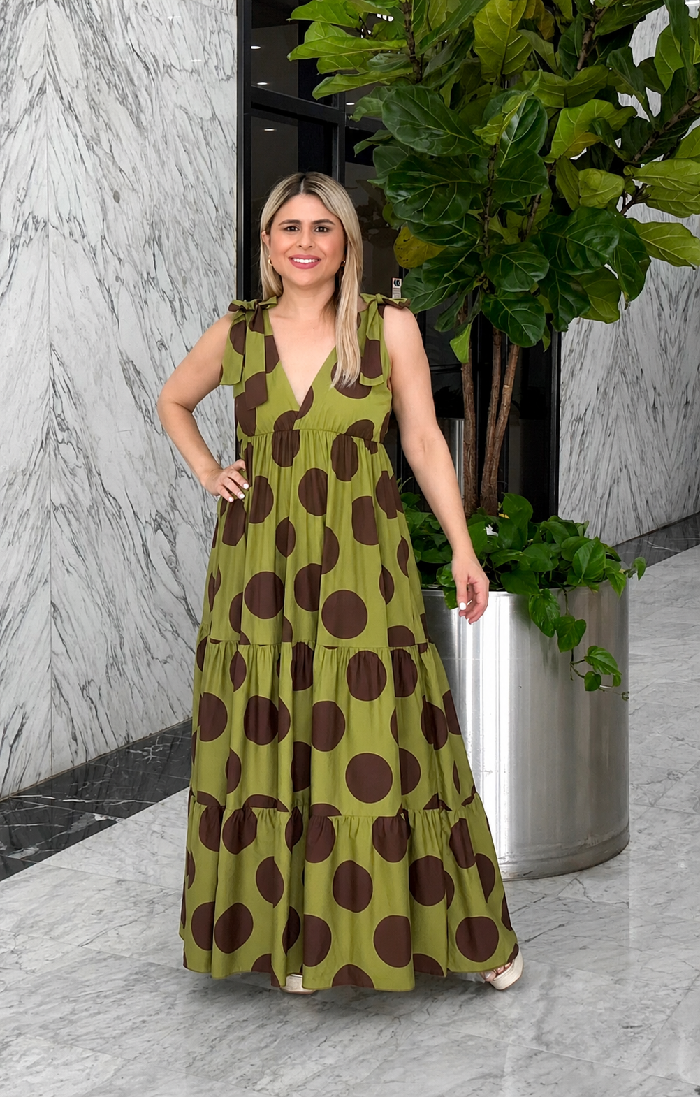 Milan Polkadot Dress