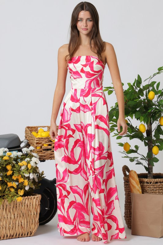 Solea Strapless Jumpsuit