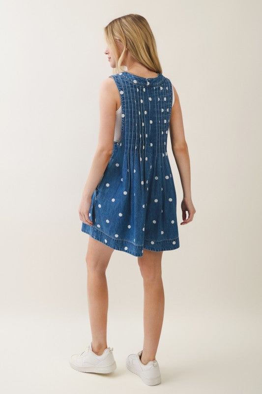 Luna Denim Romper