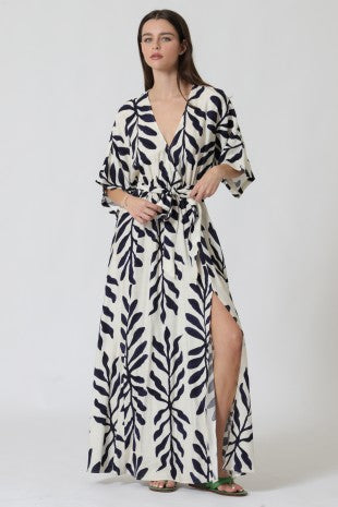 Indigo Flow Dress