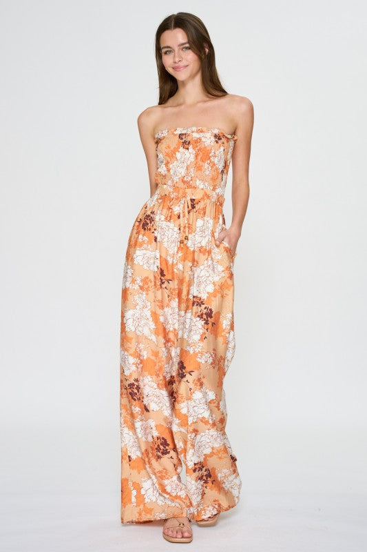 Apricot Blossom Jumpsuit