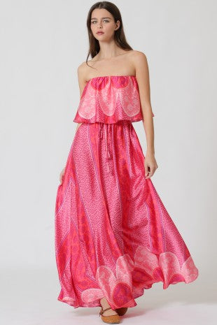 Pink Mirage Maxi Dress
