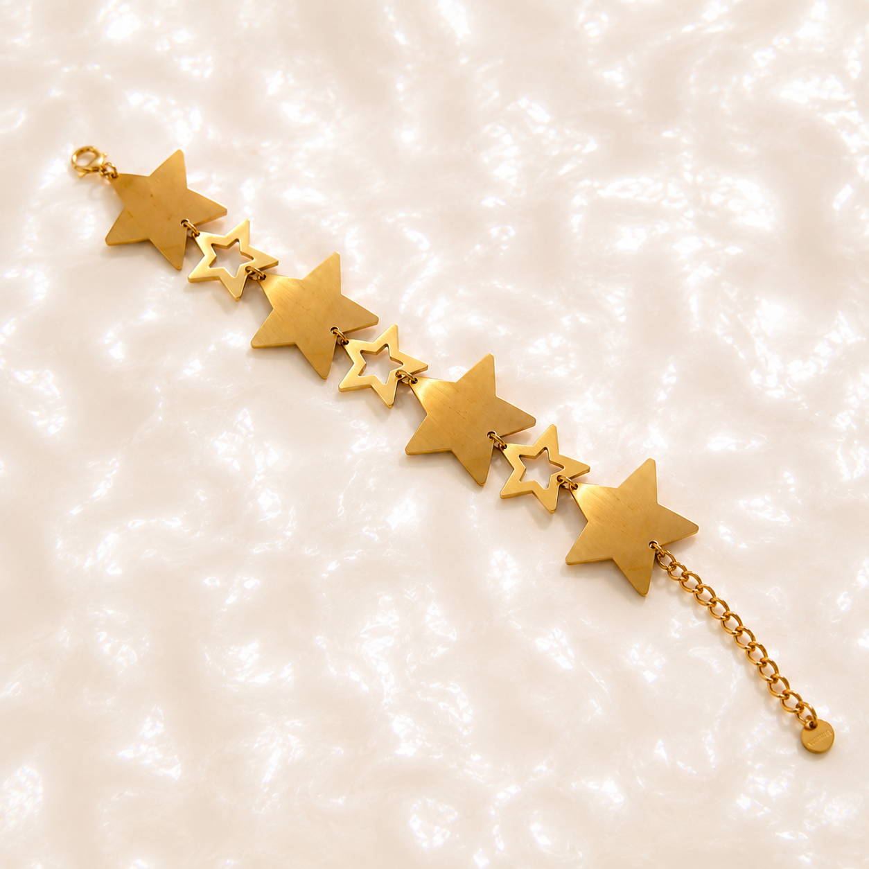 Gold Star Bracelet