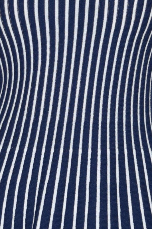 Azure Line Midi Dress