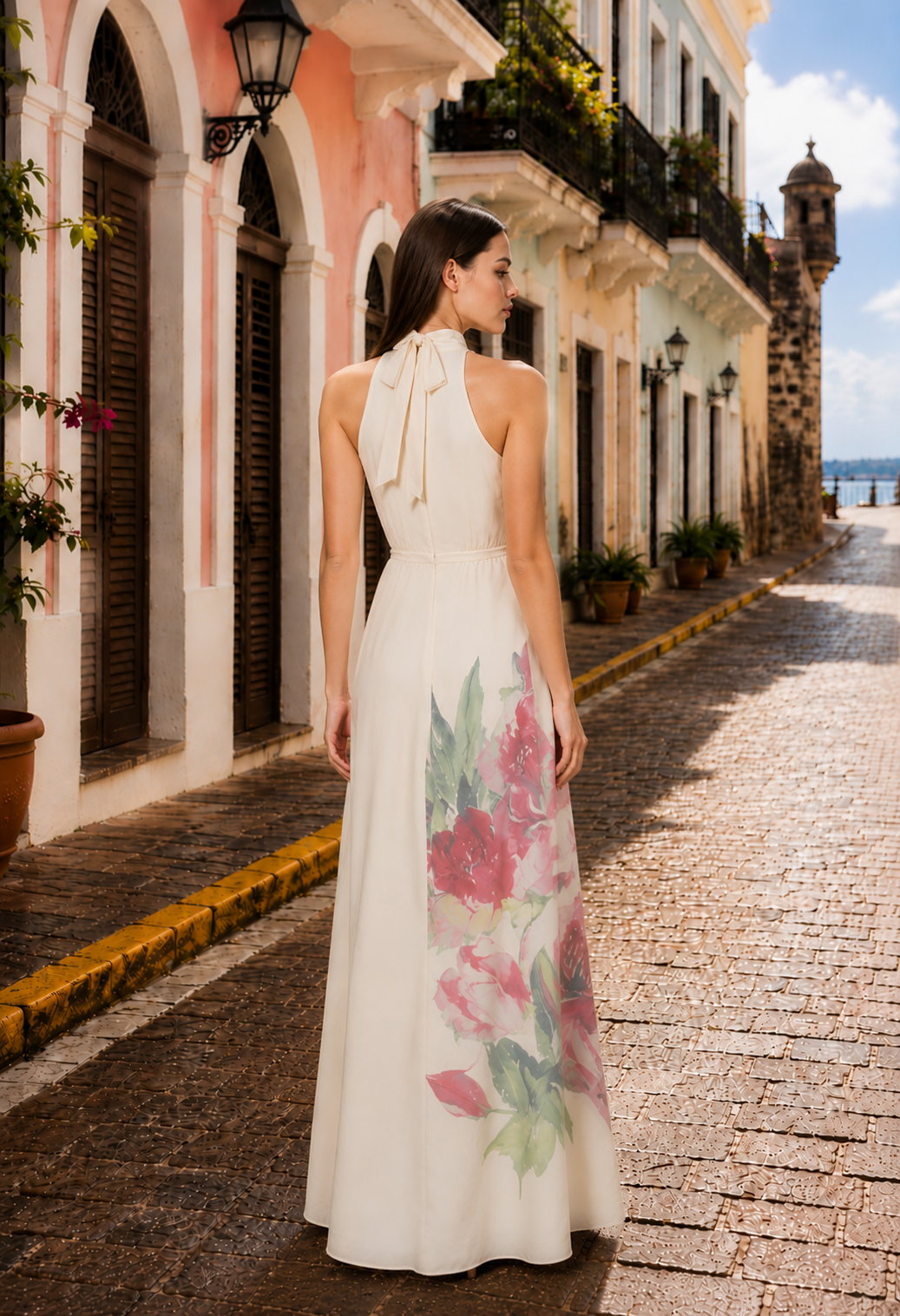 🌸 Blush Garden Maxi Dress