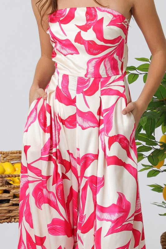 Solea Strapless Jumpsuit