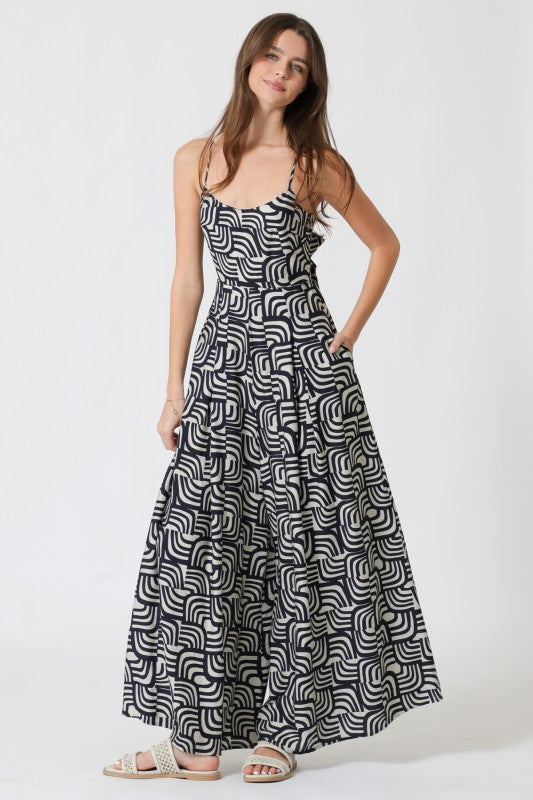 Mónaco Print Jumpsuit