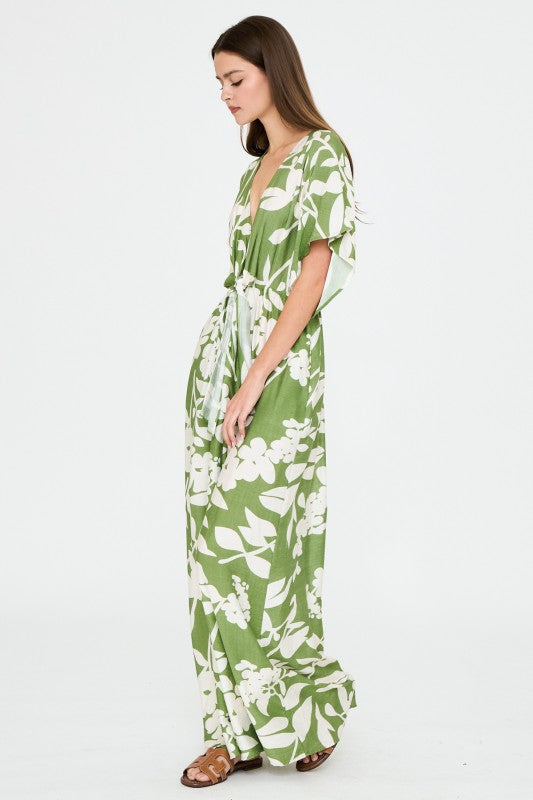 Sage Breeze Jumpsuit
