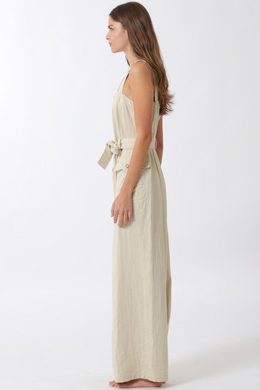Nude Essence Wide Leg Jumpsuit