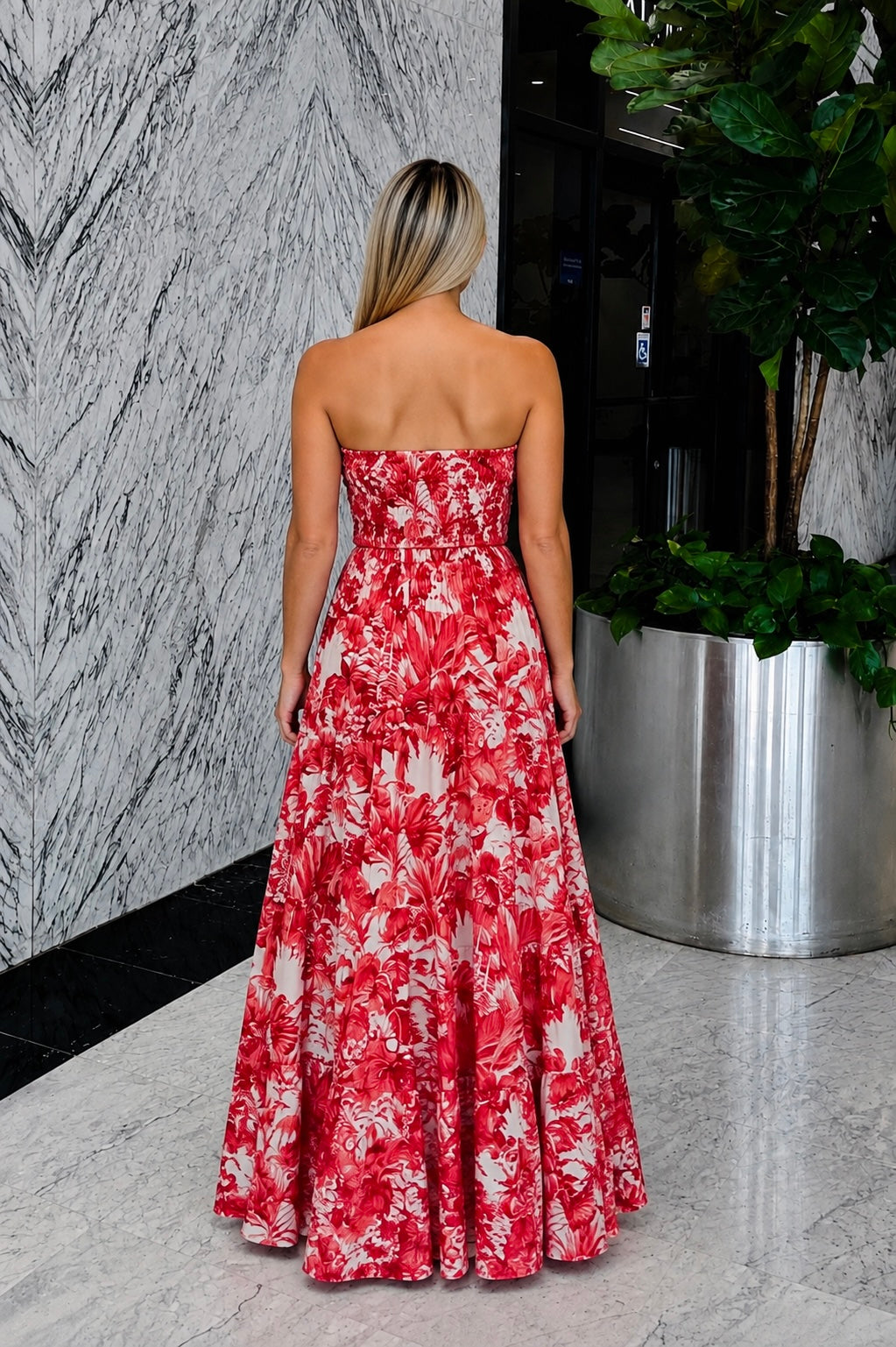 Amalfi Red Maxi Dress ❤️