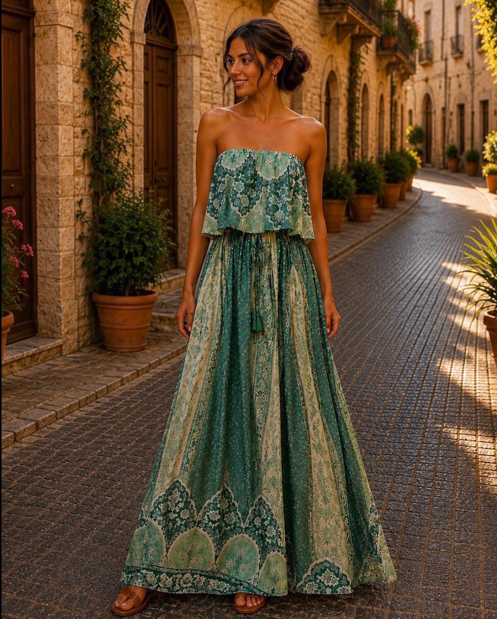 Emerald Escape Maxi Dress