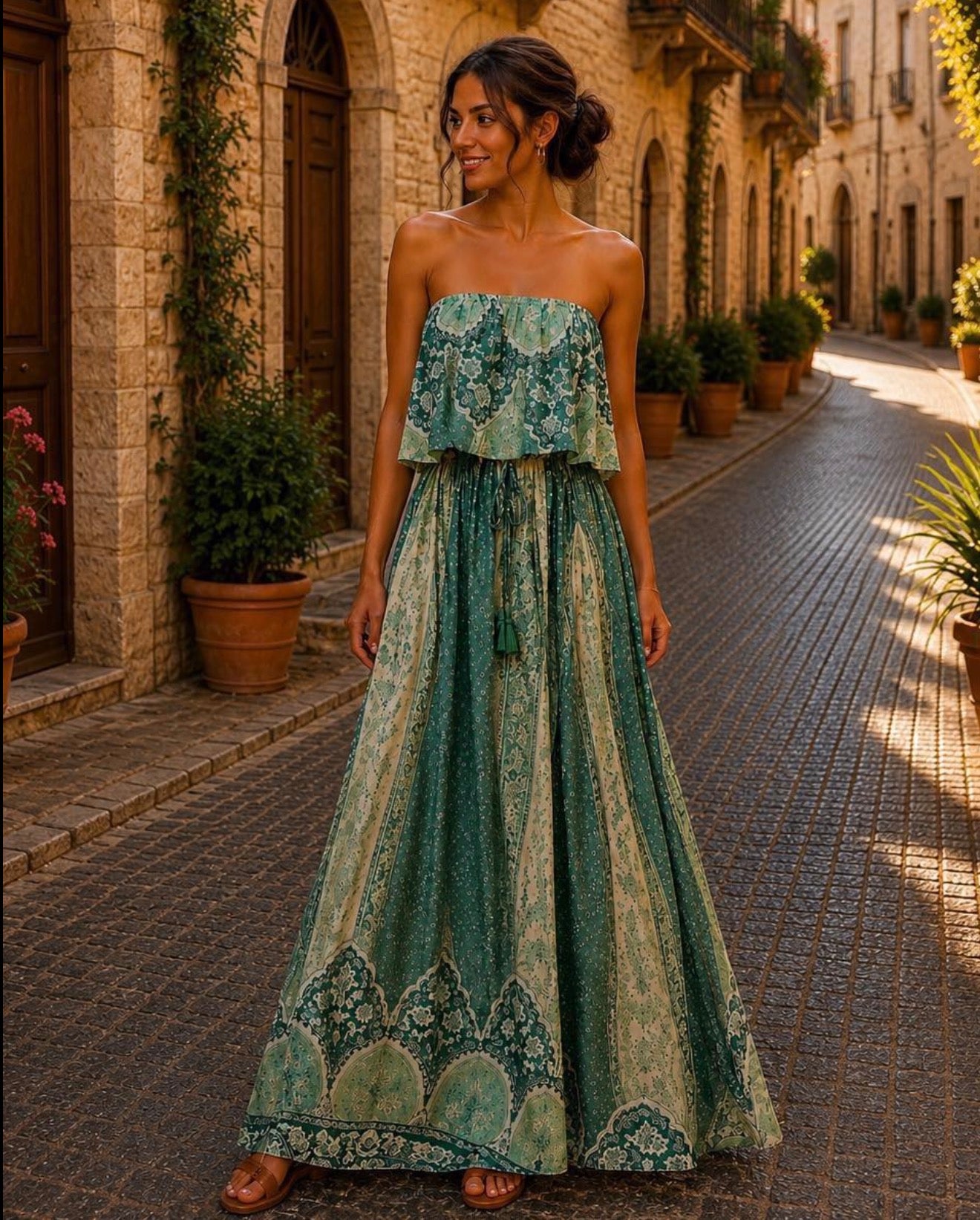 Emerald Escape Maxi Dress