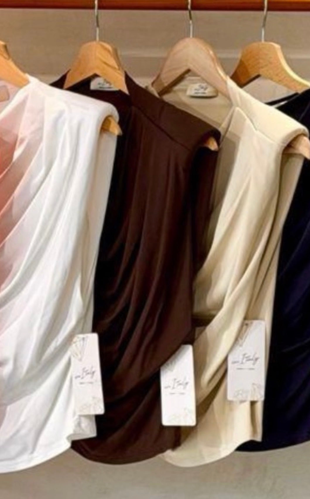 Italian Drape Sleeveless Top