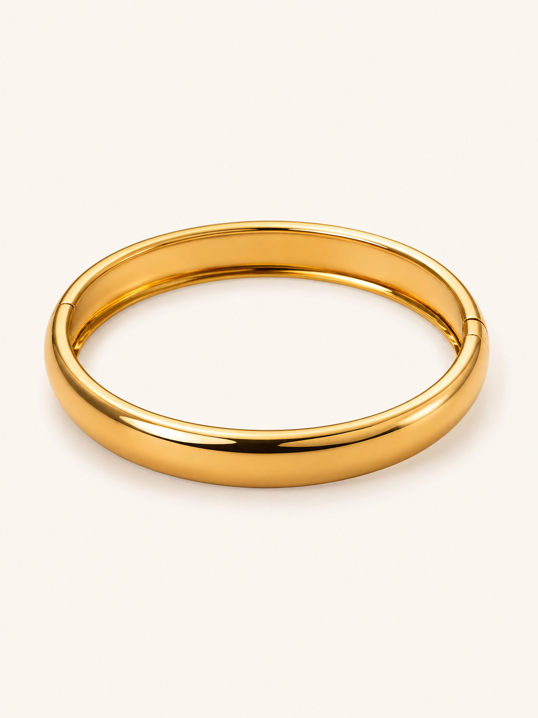 Classic Gold Bangle Bracelet