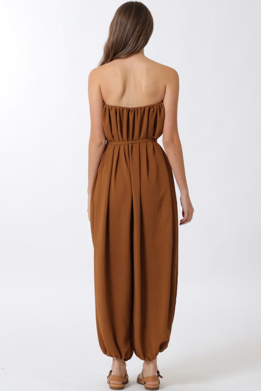 Mocha Breeze Jumpsuit