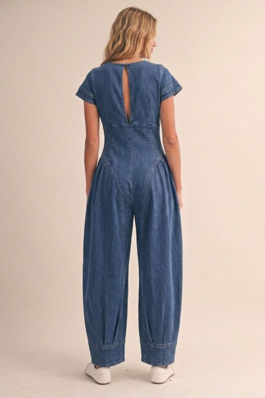 Sofia Denim Jumpsuit
