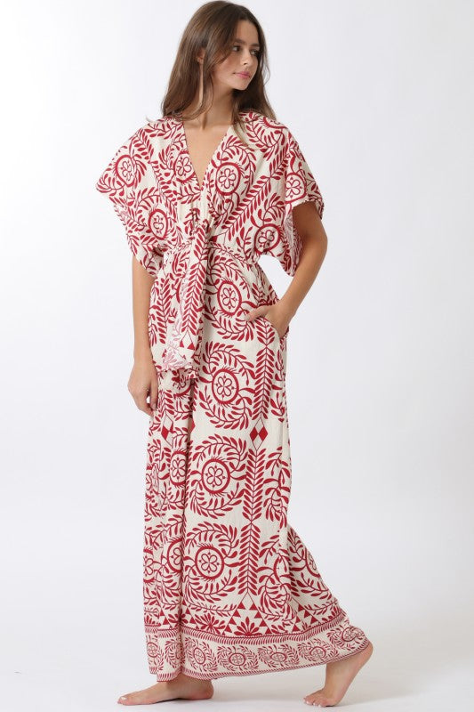 Bohemian Vine Jumpsuit