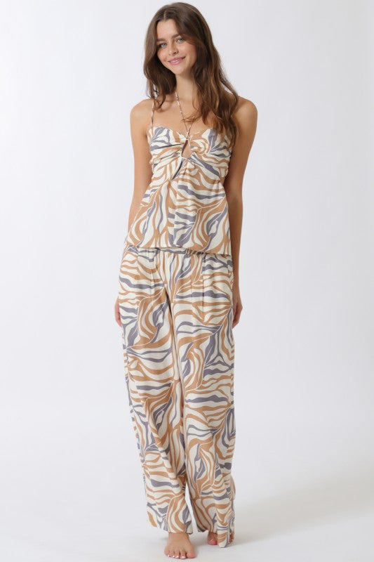 Mocha Swirl Pant Set