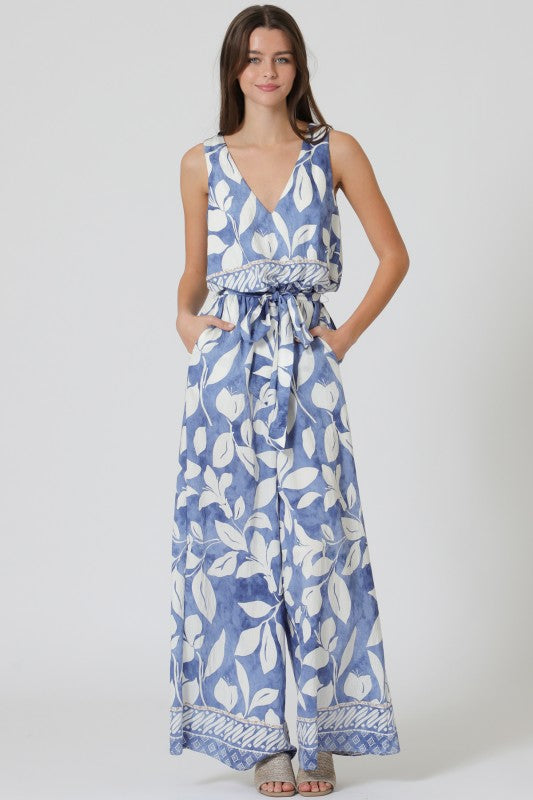 Ocean Bloom Jumpsuit