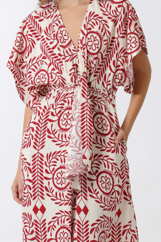 Bohemian Vine Jumpsuit