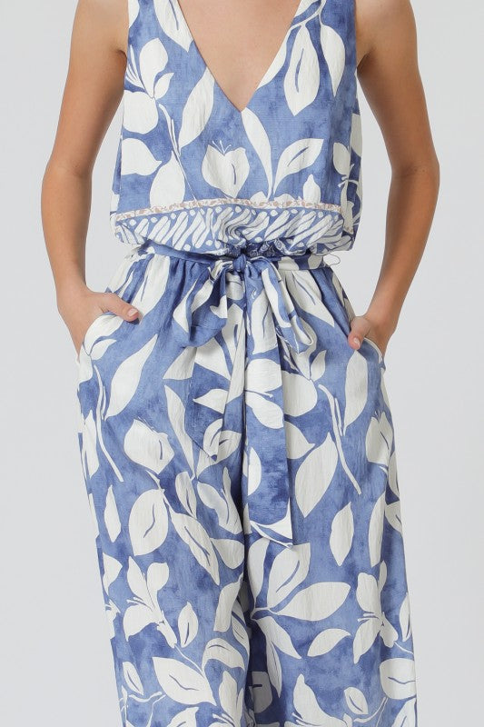 Ocean Bloom Jumpsuit