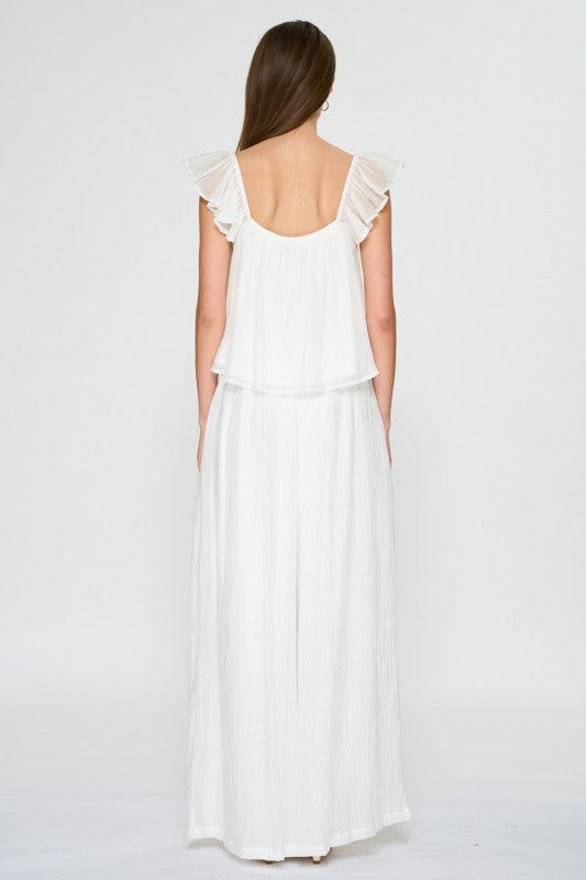 Ivory Breeze Ruffle Set