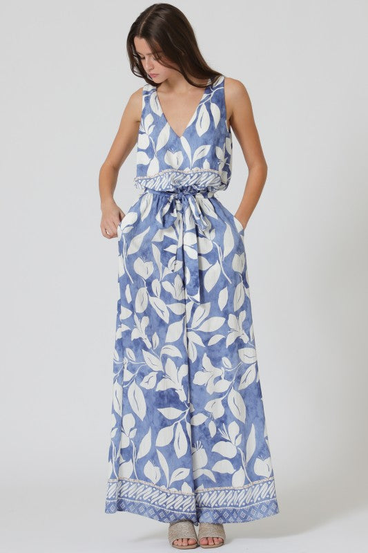 Ocean Bloom Jumpsuit