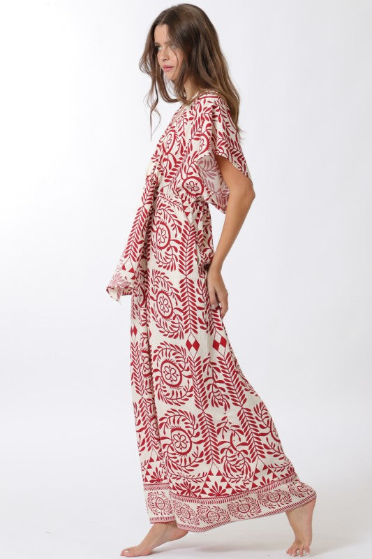 Bohemian Vine Jumpsuit