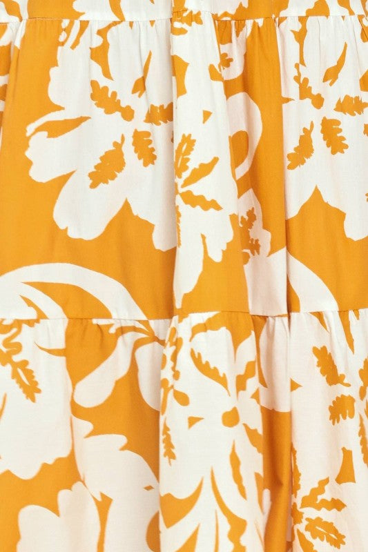 Sunshine Blossom Maxi Dress