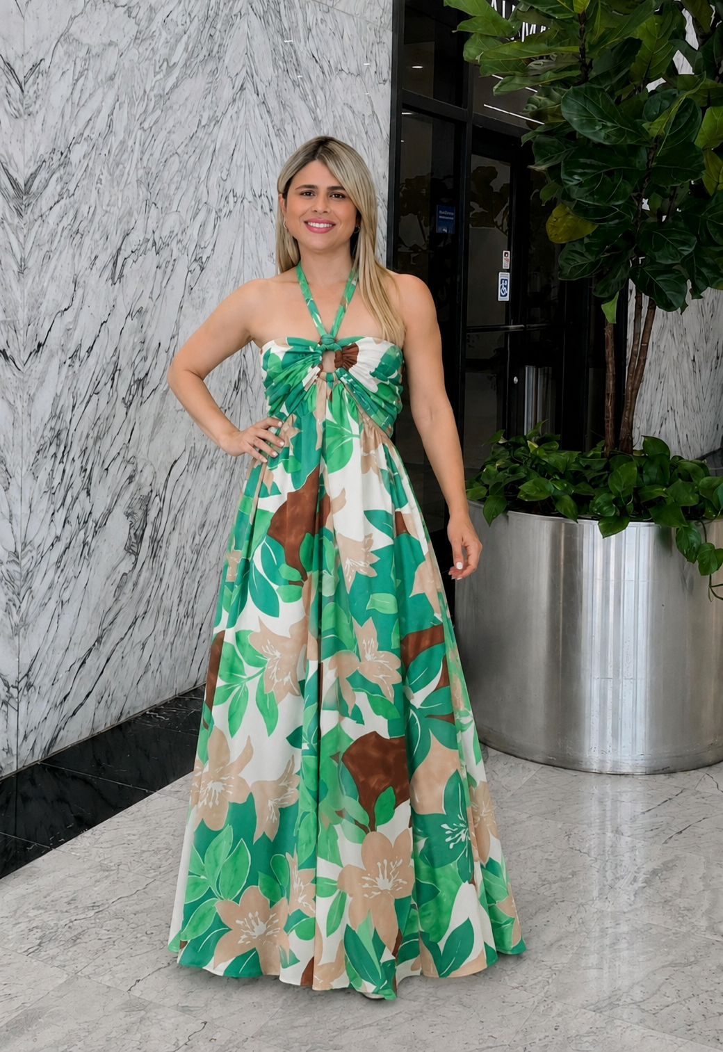 Oasis Flow Maxi Dress