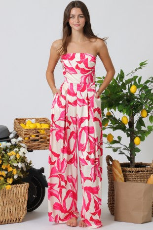 Solea Strapless Jumpsuit