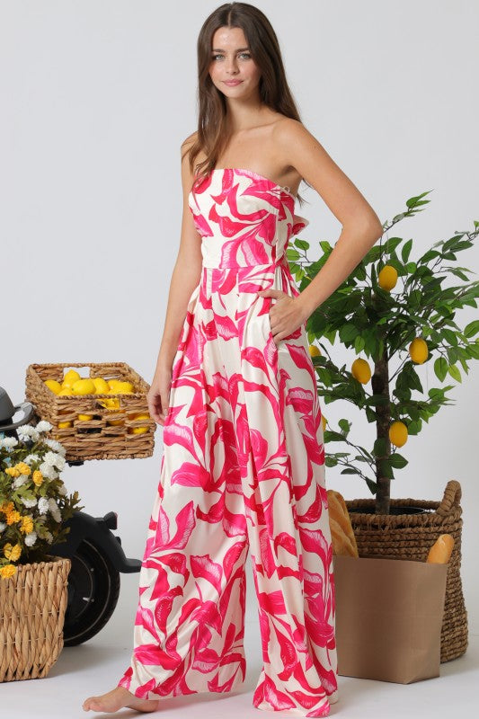Solea Strapless Jumpsuit
