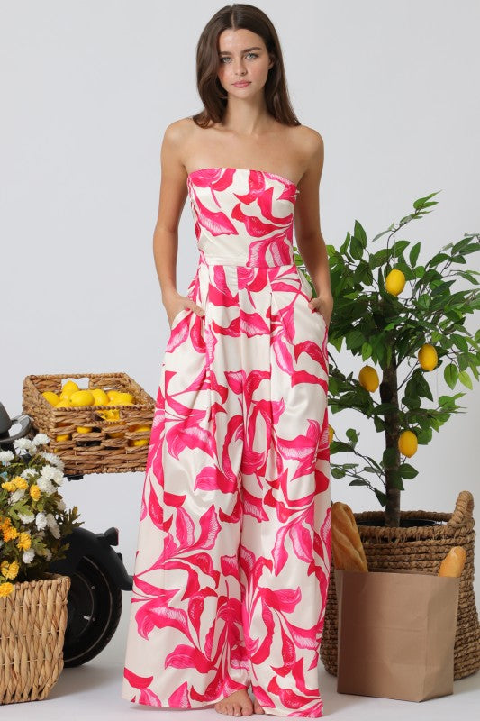 Solea Strapless Jumpsuit