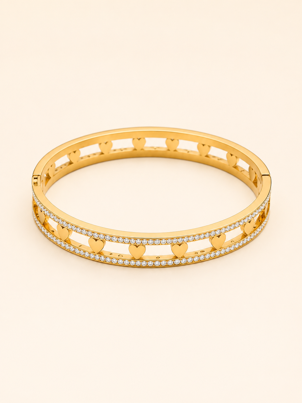 Amour Heart Bangle