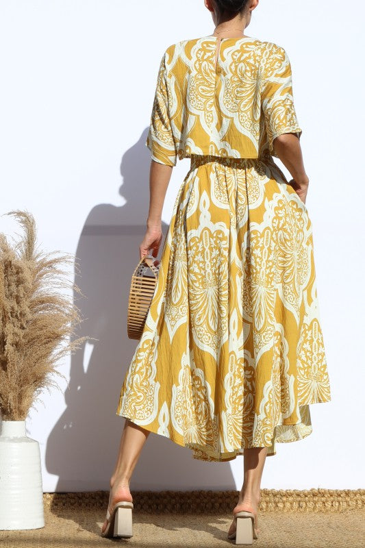 Honey Glow Midi Set