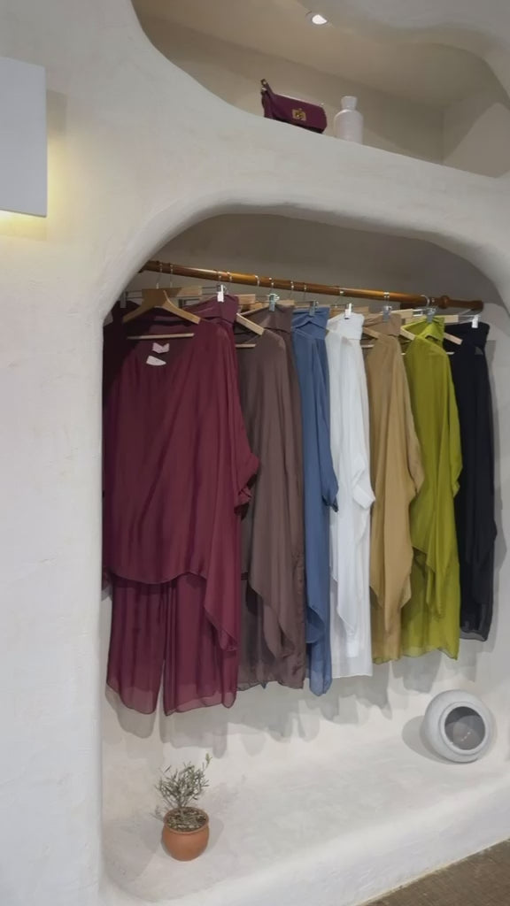 Italian Silk-Blend Two-Piece Set